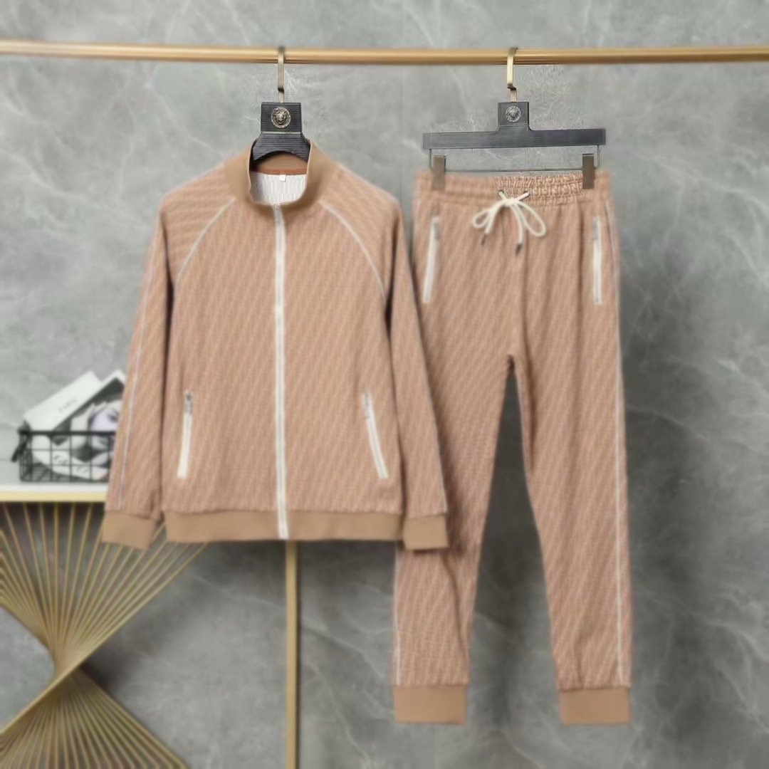 25 años de otoño y invierno de alta calidad nuevo estilo P casa marca de moda cardigan casual suéter deportivo conjunto de parejas