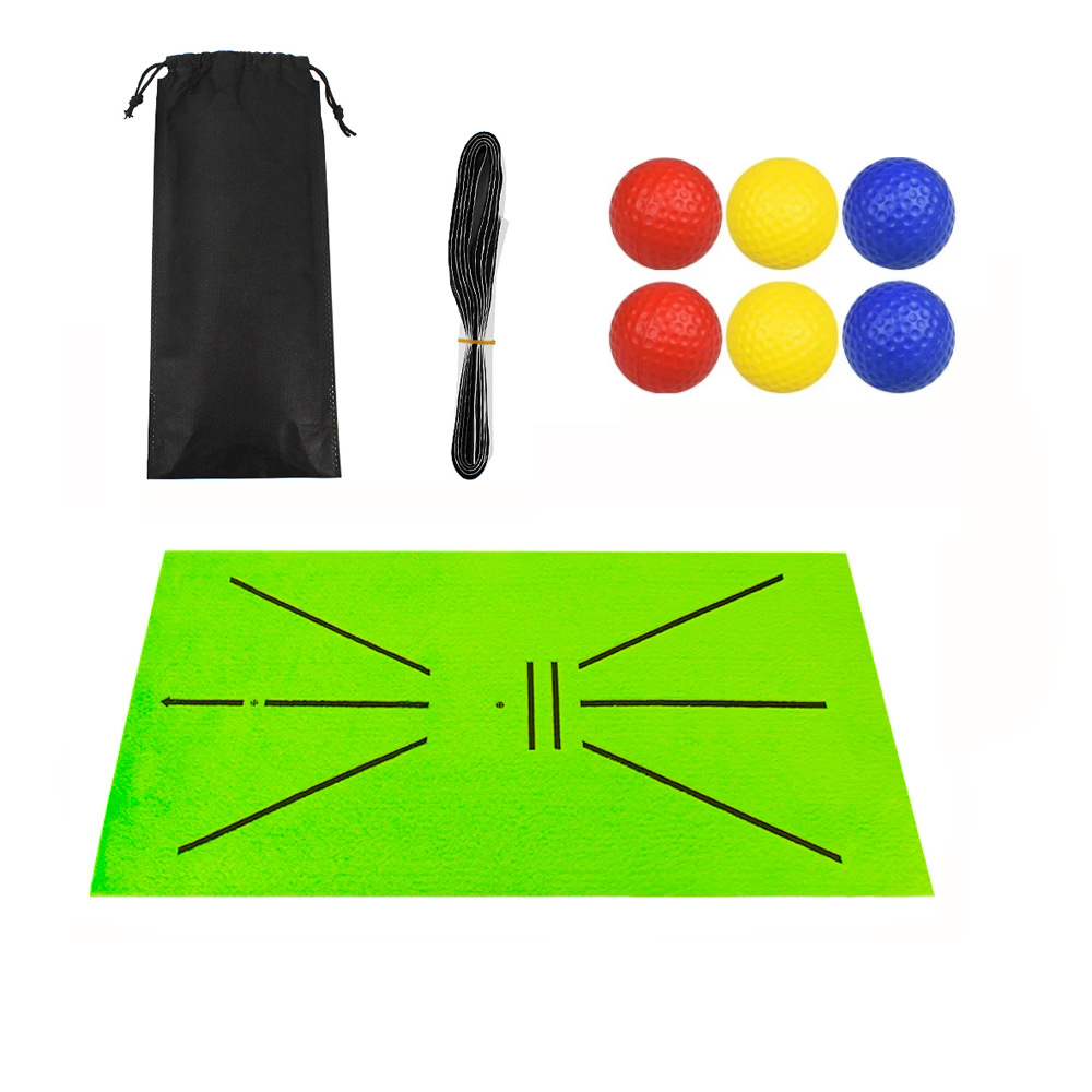 Golf Swing Mat interior y exterior Swing golpear Mat golpear pista de contacto detección Mat