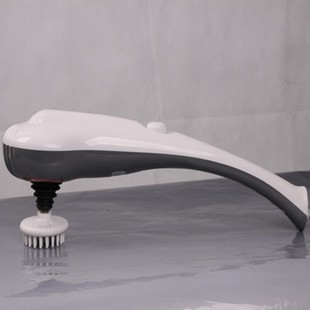 Household electric massage hammer hand-held massager high-power vibration massager body muscle dolphin massage stick