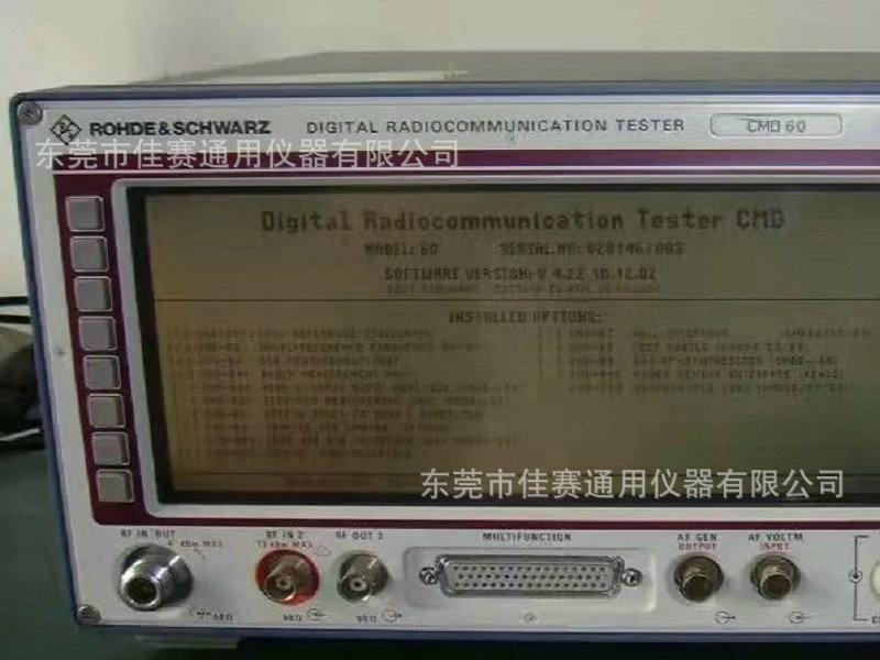 CMD60 phone DECT comprehensive tester recycling Rohde & Schwarz…