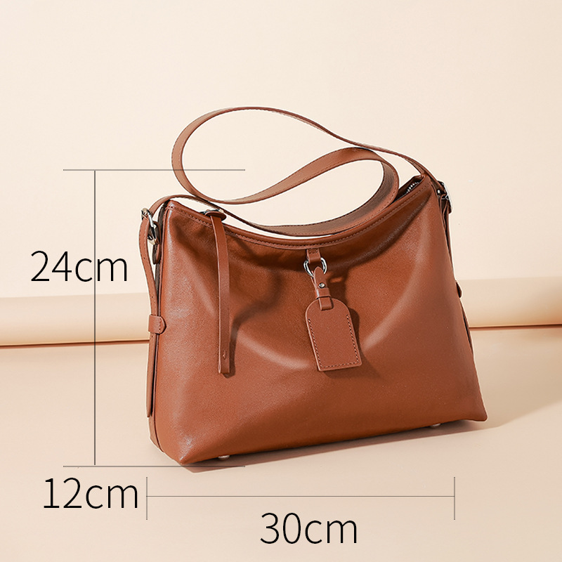 Women's Commuter Shoulder Bag Large Capacity Trendy Handbag_voghion.com