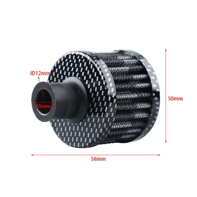 Car modified air filter 12mm Sorma kollektoru (Giriş)