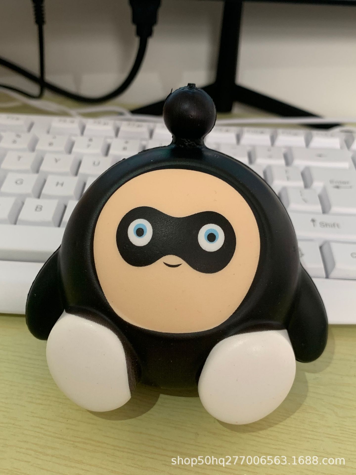 12cm 에그보이 슬로우 리바운드 [블랙 시팅 포지션]