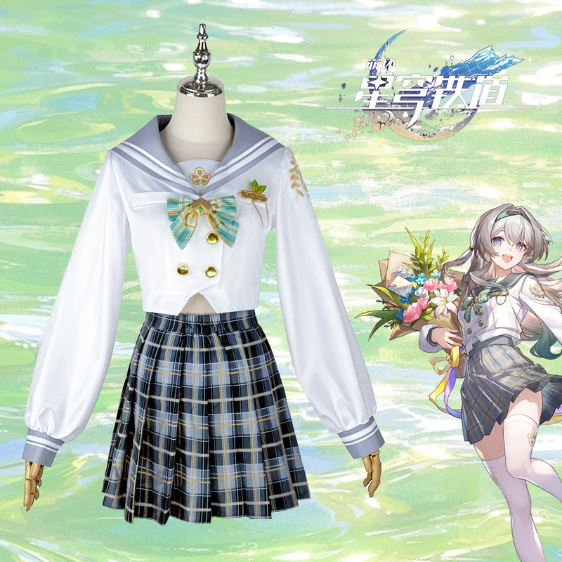 异裳织梦家崩坏星穹铁道cos服春日信流萤套装cosplay二次元套装|undefined