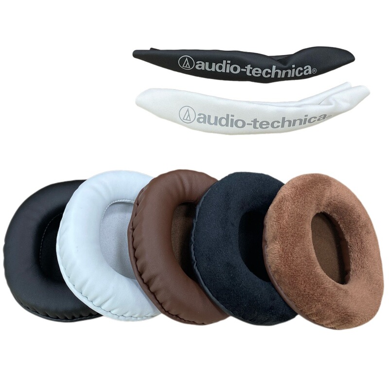 Suitable for iron triangle ATH-M20X M30 M40 M50X earphone cover sponge sleeve earmuff beam replacement accessories Suitable for iron triangle ATH-M20X M30 M40 M50X earphone cover sponge sleeve earmuff beam replacement accessories
