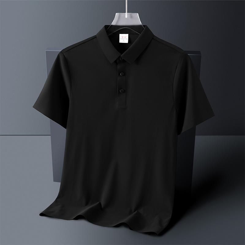 Camisetas POLO de alta gama sin costuras, absorbentes del sudor y transpirables, con LOGO impreso personalizado, ropa de trabajo para oficina corporativa, ropa de trabajo hecha a medida
