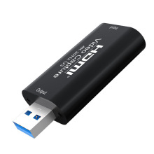 USB3.0视频采集卡MS2130芯片4K30hz PS4迷你电脑监控相机顶盒转换