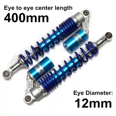 RFY400 front shock absorber damping system