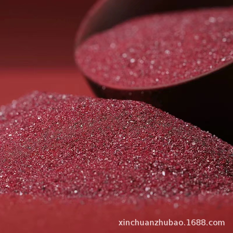 천연 생 광석 순수 CINNABAR 입자 CINNABAR 병 펜던트 남성과 여성을위한 조롱박 수공 보라색 금 모래