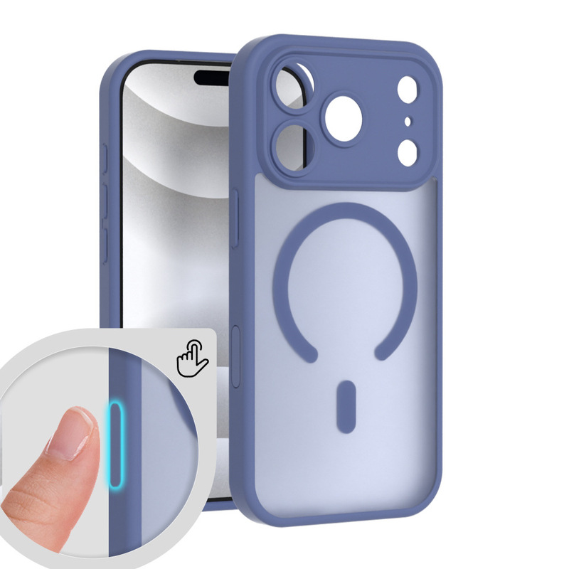 ai拍照按键适用苹果17promax肤感磁吸壳精孔2.0iphone16手机套|undefined