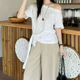 半身裙;休闲裤;女式T恤