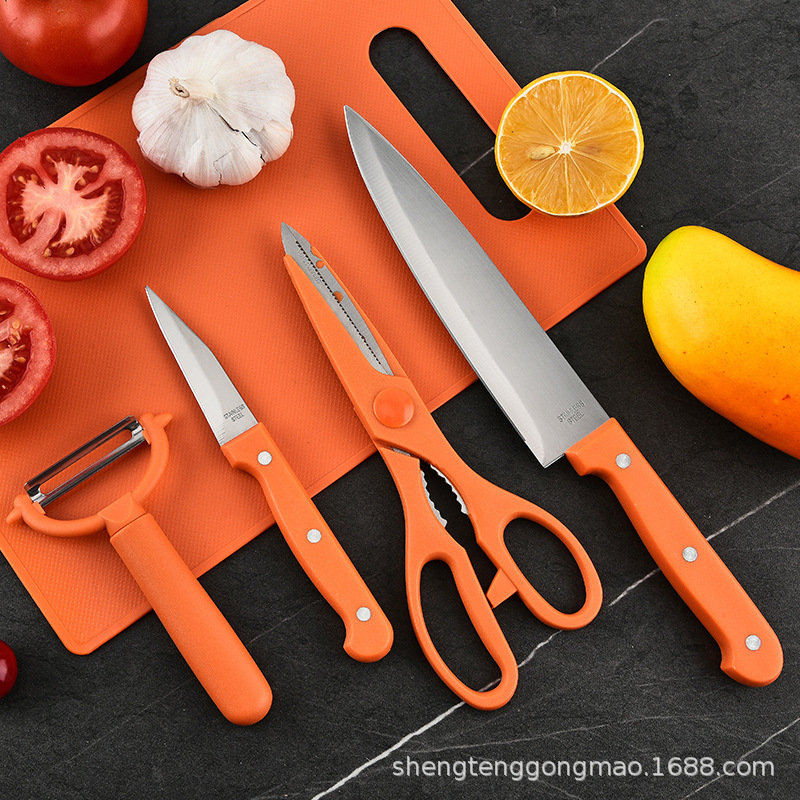 utensilios de cocina cuchillo de frutas cuchillo de plástico de doble cara cuchillo de corte de frutas cuchillo de cocinero cuchillo de planador de melón cuchillo de mesa de verduras en stock al por mayor conjunto de cuchillos