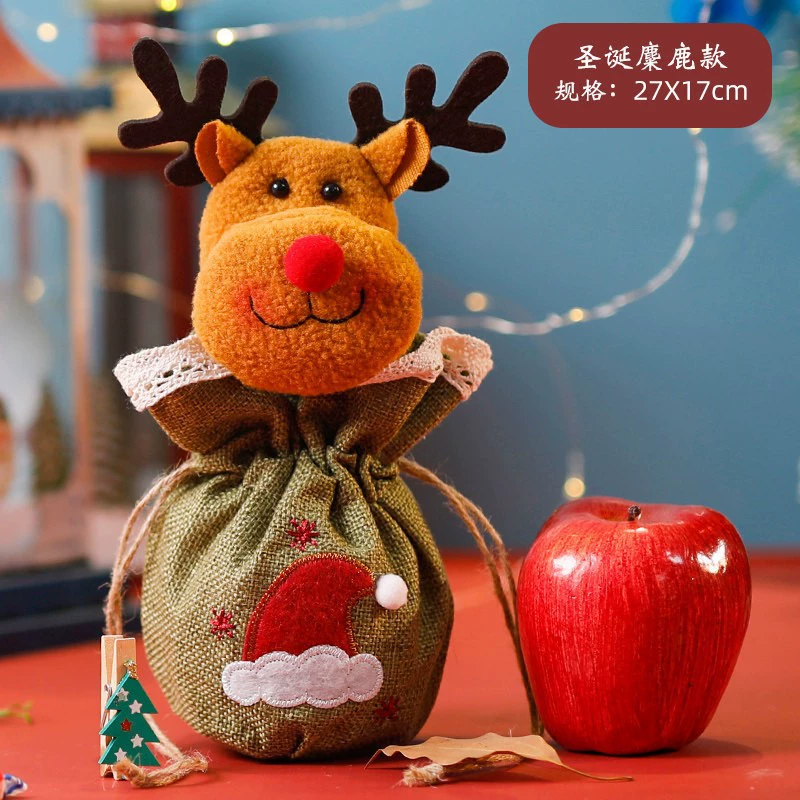 Apple, protective amulet, pack, children's bag for elderly, Birthday gift