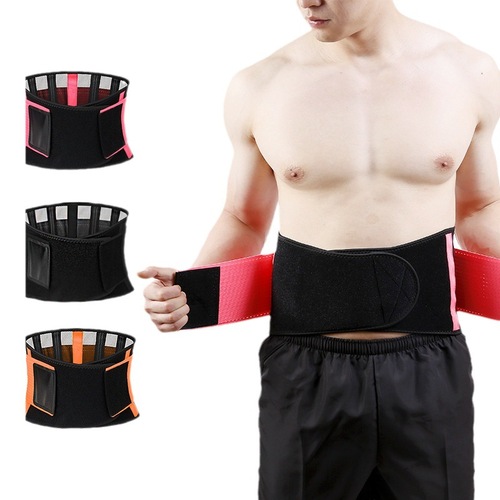 4 Support Strips Pressure OK Fabric Movement Warm Wrapping Comfortable Elastic Running Waist Trainer Wholesale