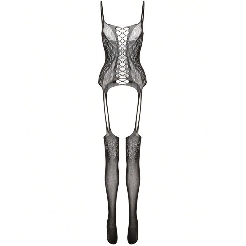 Сет белья Sexy Fishnet Lingerie от марки 越蝶 - Жгучие, соблазнительные униформы для уверенных женщин