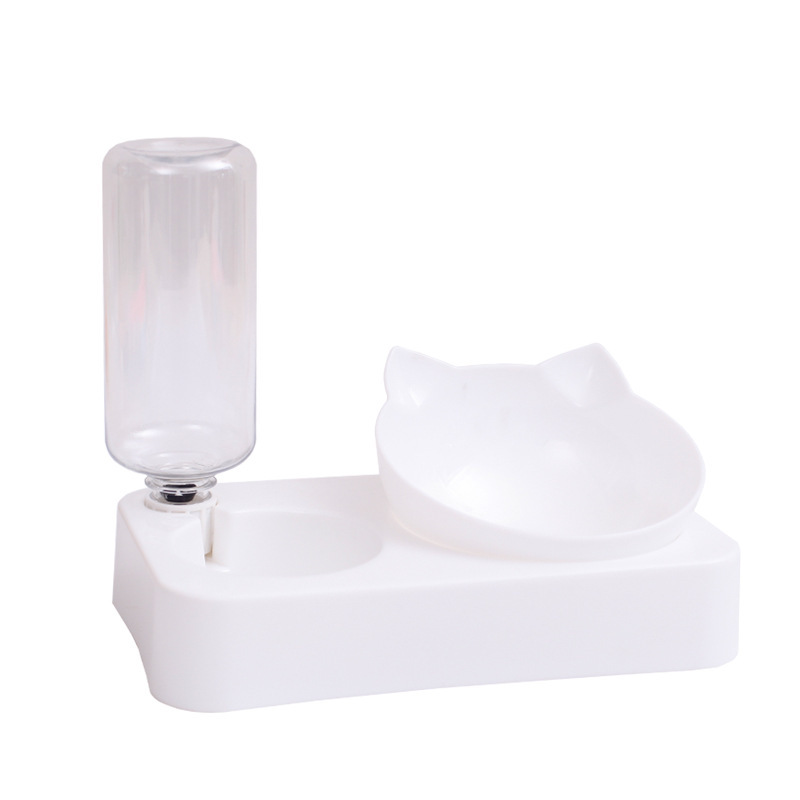 Tazón de gato mayorista transfronterizo doble tazón de agua potable automática tazón de agua tazón de perro tazón de agua anti-volquear tazón de arroz tazón de perro artículos para mascotas