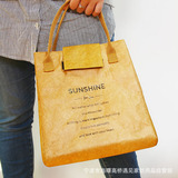 Кожаная сумка для ланча, водонепроницаемая небольшая сумка, шоппер, сумка для еды