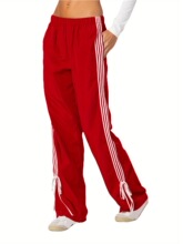 D 28171 Sporty Four Stripe Pants ײɫֱͲ�� ŷ���羳����