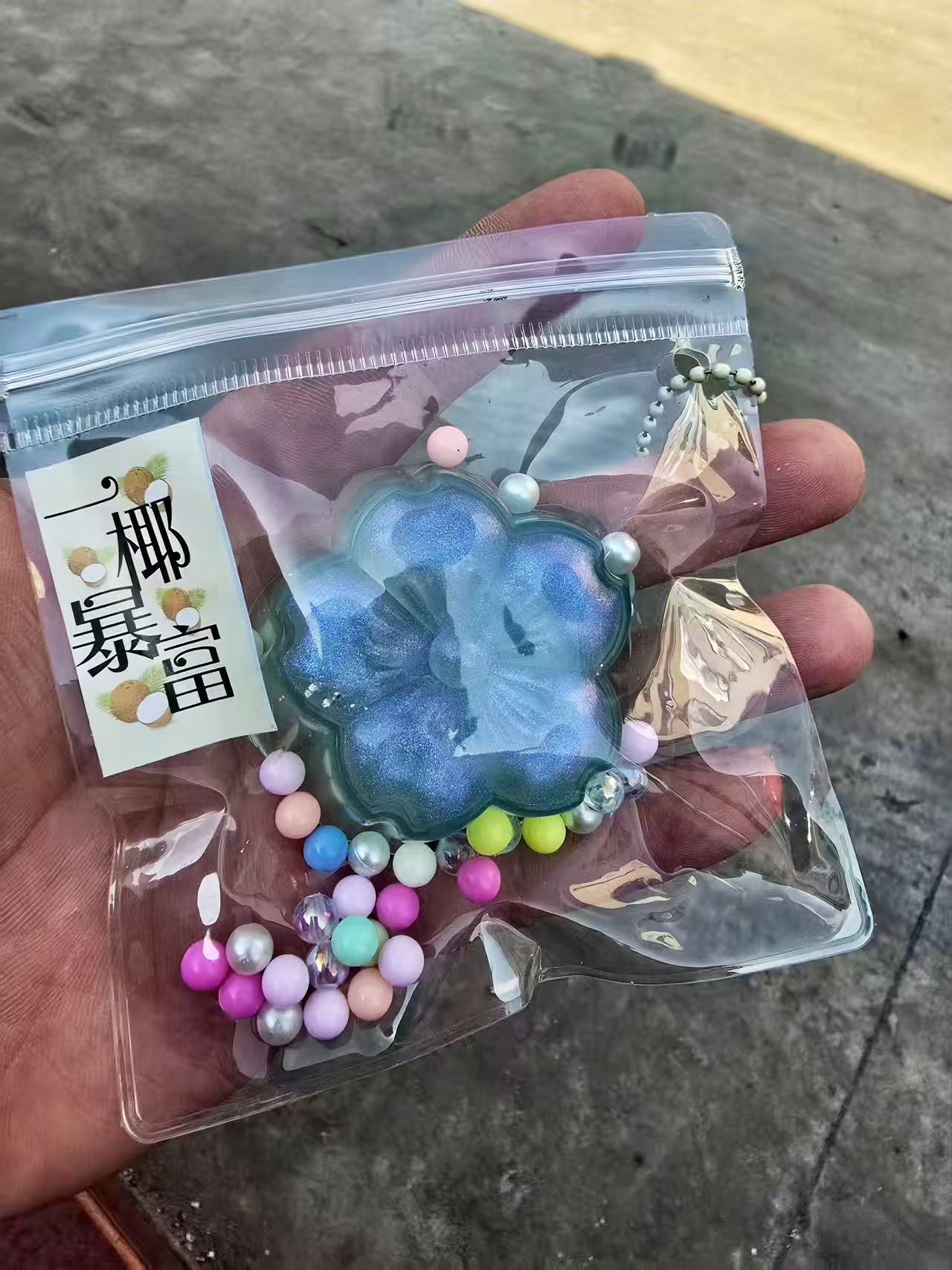 Pastel Guofeng Osmanthus Sensación de barro súper suave