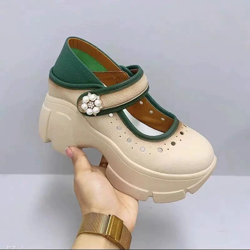 Platform Summer Sandals, 2–40 EU Sizes, Universal with Skirt, Plus Size Friendly