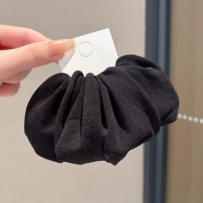 Cuerdas de cabeza de alta elasticidad duradera niñas delicadas anillo de cabello de alta calidad cuerdas de cabello de cola de caballo atadas de cabello correa cubierta de cuero