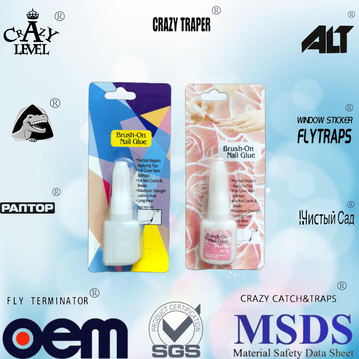 辰希外贸款美甲胶强力胶万能胶502胶水合成胶粘剂办公用品瞬间胶