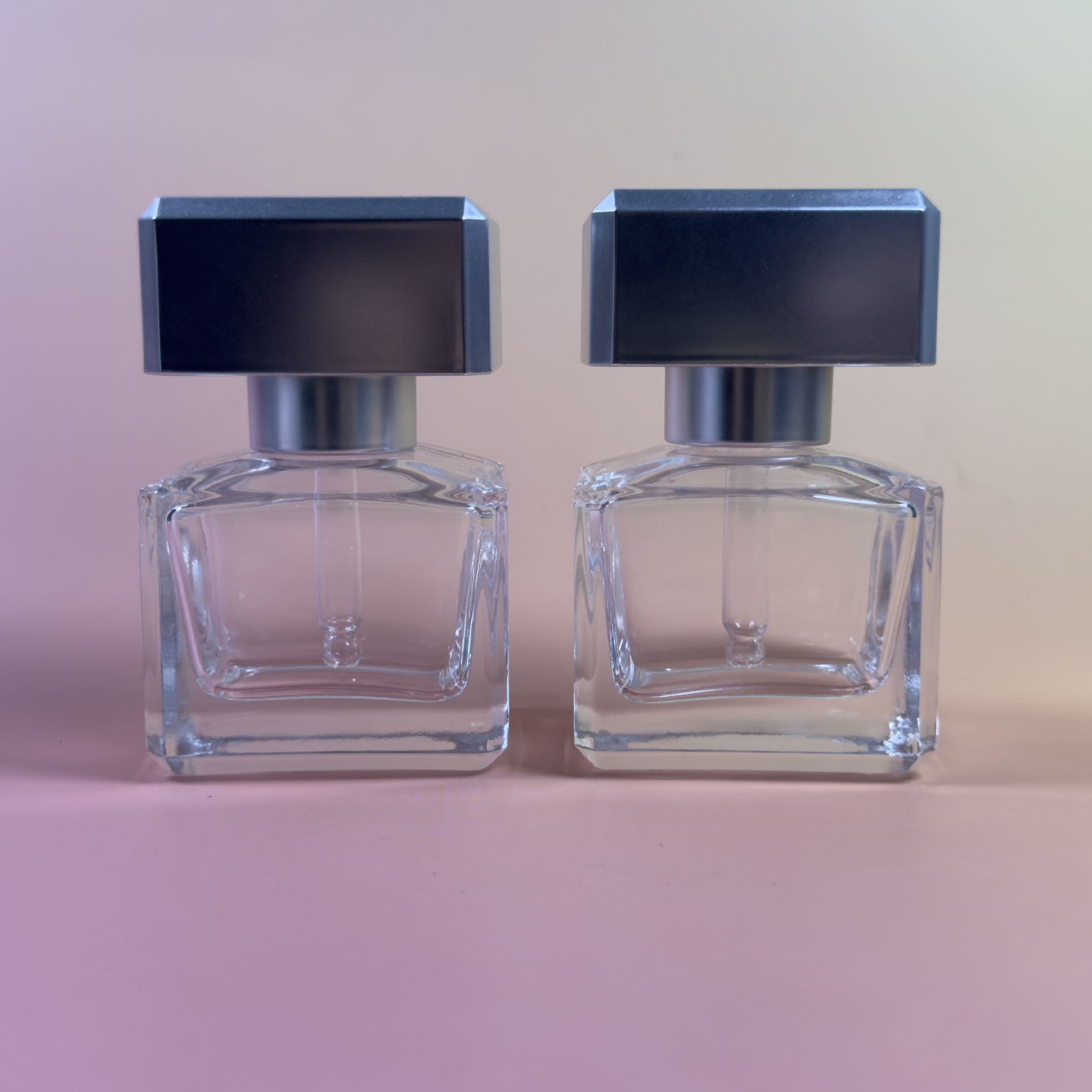 30ml精华液精油瓶 带哑银外罩胶头滴管瓶厚底厚壁玻璃瓶