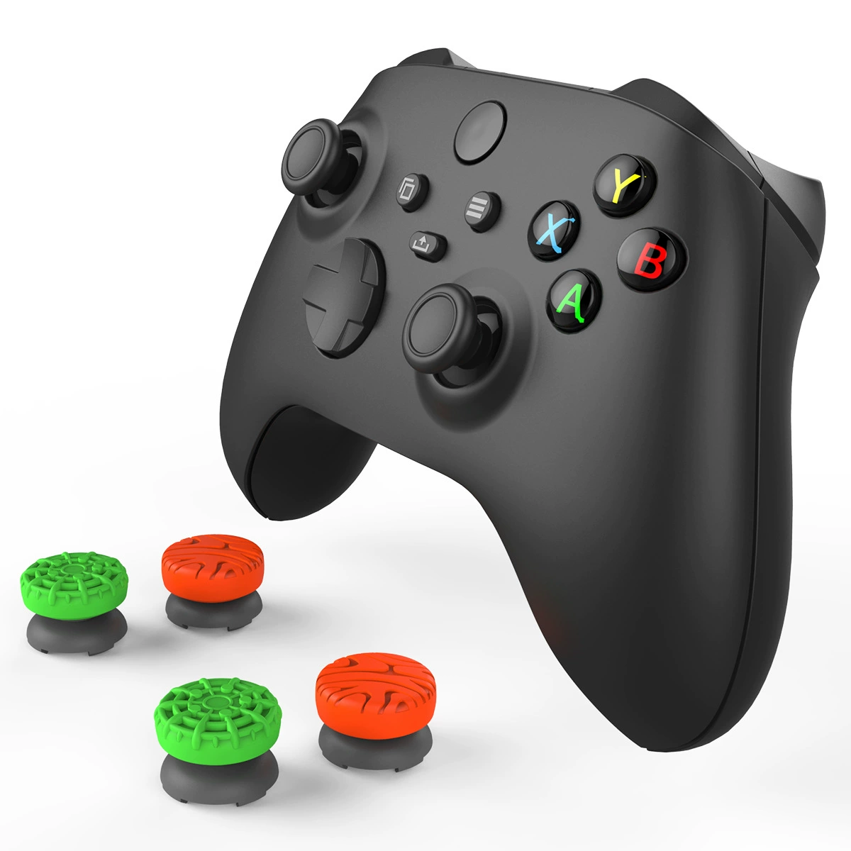 Набор защитных чехлов для геймпада XBox Series/ONE, грибовидная насадка и высокая накладка, силиконовый чехол для джойстика