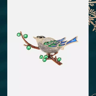 Bird Personalized Corsage Brooch – Yaxa sancaqları
