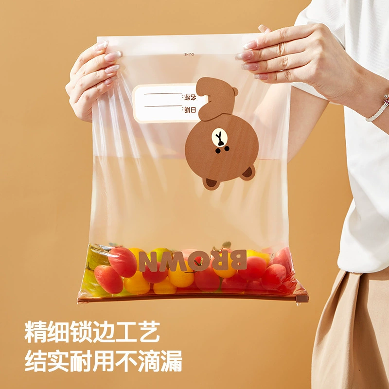 Milk storage container for home use, sealed bag, storage bag, increased thickness