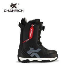 CHANRICH22新款快穿滑雪鞋钢丝扣男女单板滑雪靴保暖专业滑雪装备