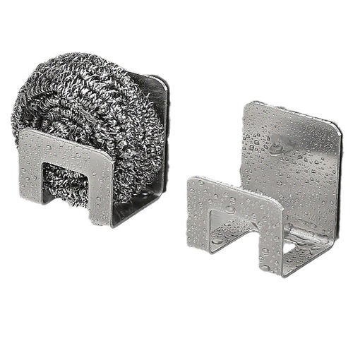 Sponge holder stainless steel kitchen drill-free sink wire brush rag sponge drain rack storage organizer rack cross-border