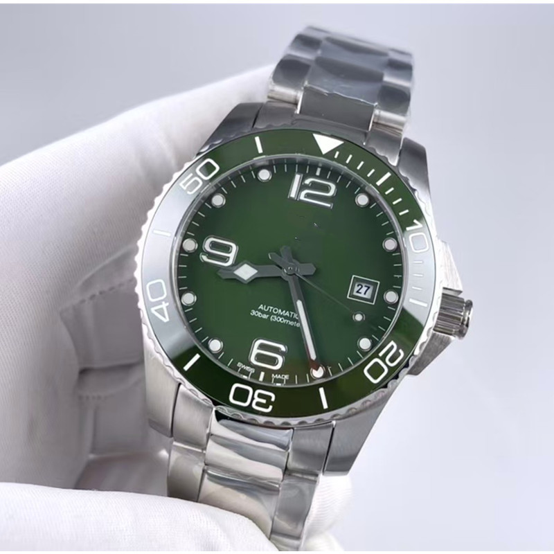 Cross-Border Langjia Kangcas Fully Automatic Mechanical Men's Stainless Steel Waterproof Steel Band Luminous Watch