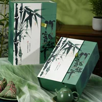 Производитель взрывных моделей Bamboo Run Double Box Jiaxing Zongzi пустая коробка упаковочная коробка бизнес креативный компаньон подарочная коробка оптом