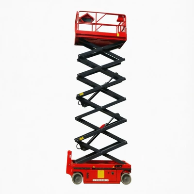 Lifting Platform, Mobile Scissor Lift, High-Altitude Work Lift, Electric Hydraulic Lift, Small Self-Propelled Lift