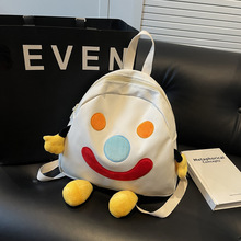 日系可爱卡通软妹少女学生帆布双肩包女韩版丑萌小书包迷你背包萌
