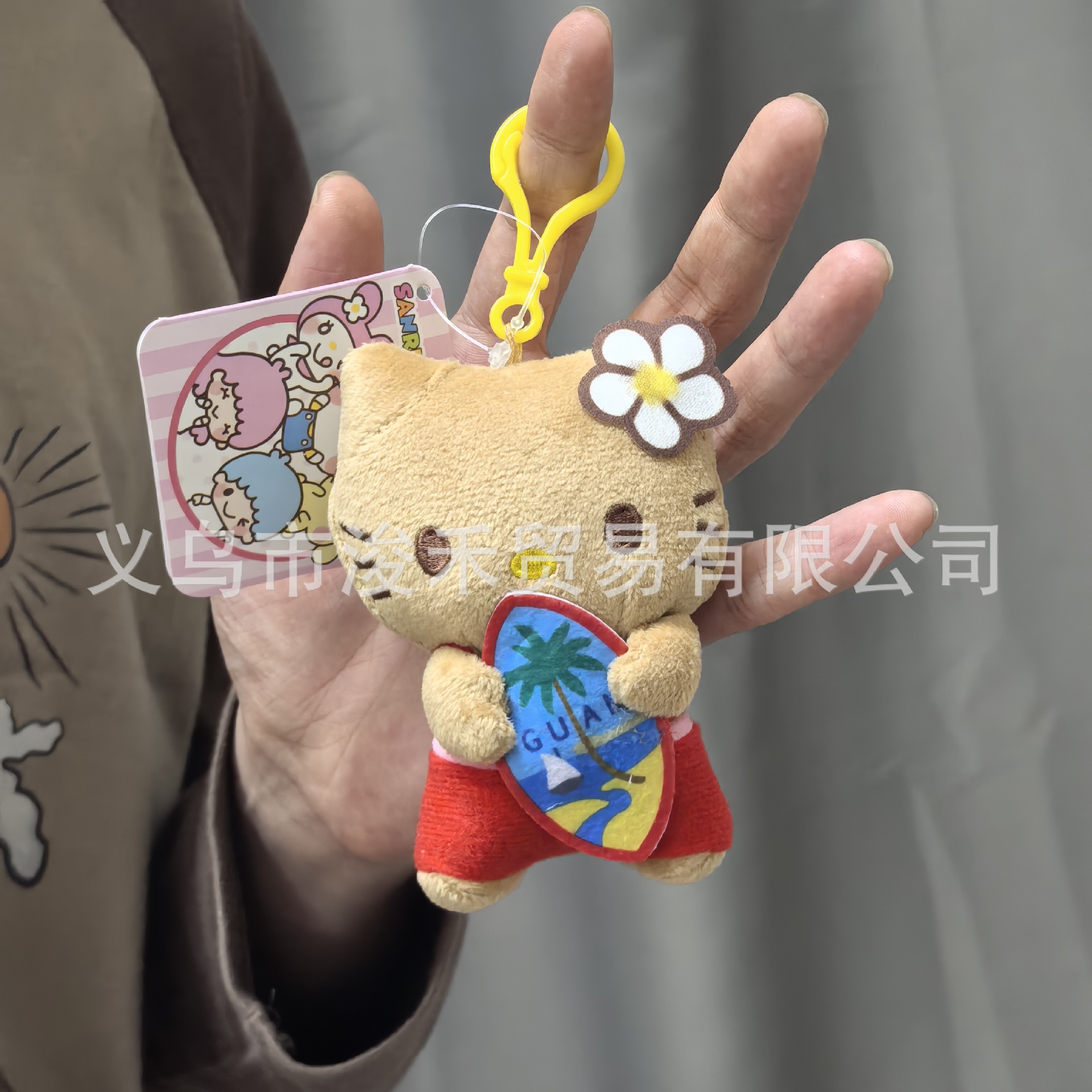 Amor hellokitty muñeca colgante llavero colgante bolsas de regalo bolsas de peluche lindo muñeca colgante lindo