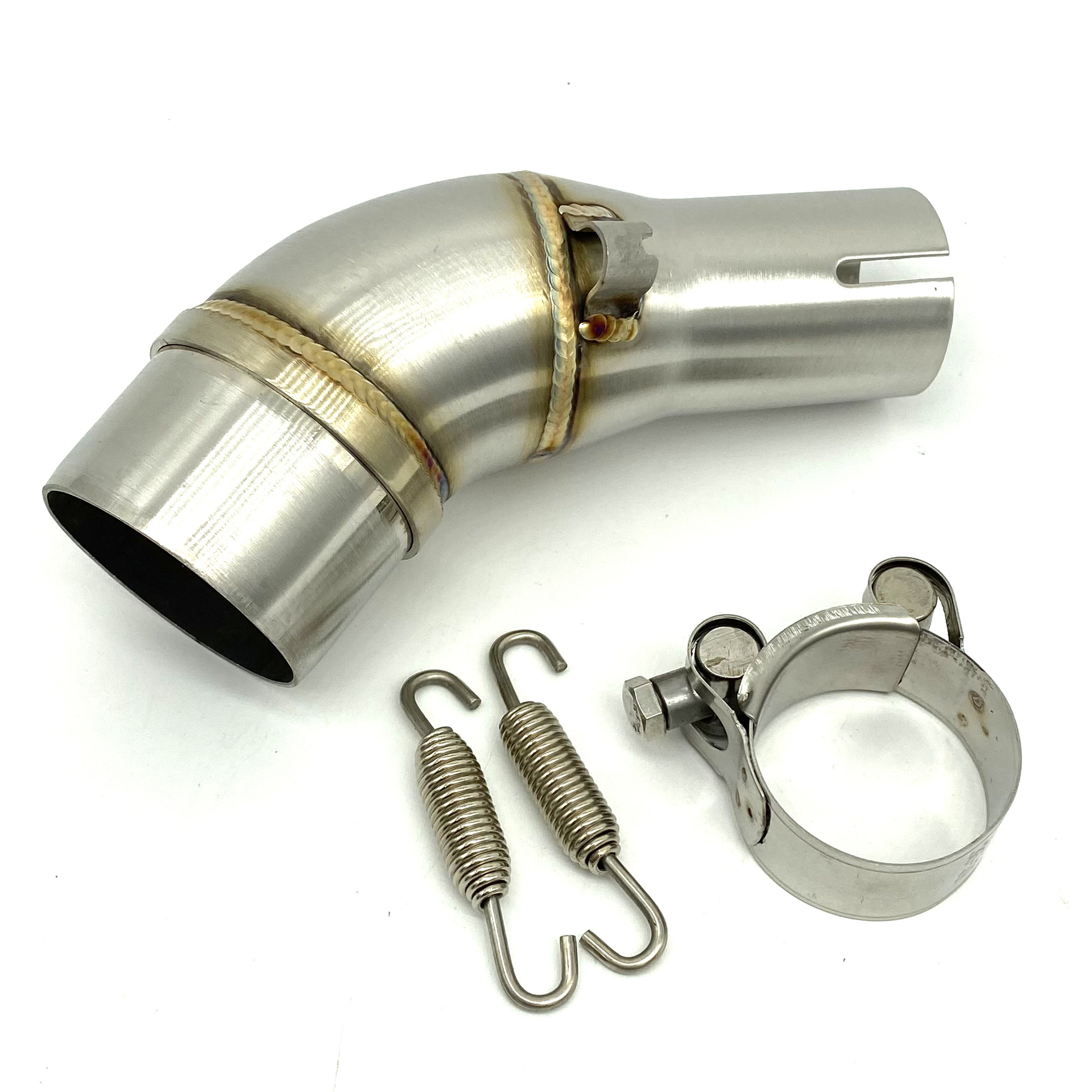 Suitable for Yamaha R25 R3 Mt03 Mt25 2015-2020 Modified Exhaust Pipe Stainless Steel Mid-Section Adapter