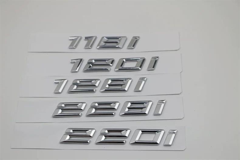 Suitable for 18-25 BMW 118i 120i 125i 128i 220i 225i 228i car logos and lettering
