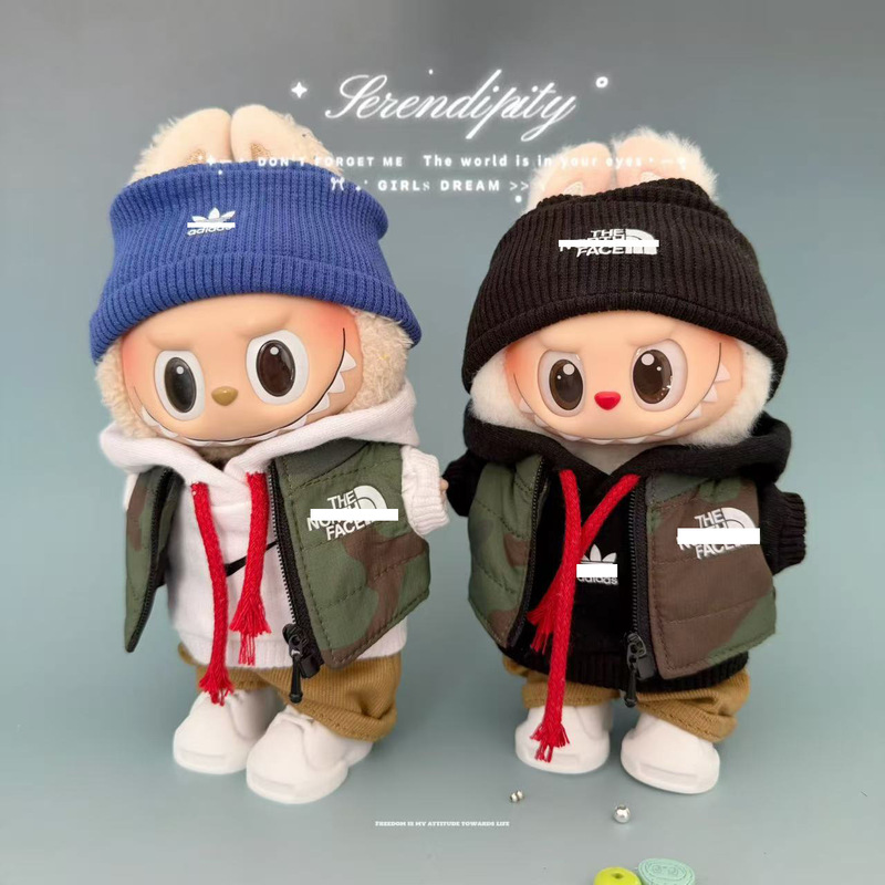 Only Baby Clothes Labubu Doll Baby Clothes Labubu Fashion Clothes Dress up Labubu Vest Hoodie Hat Suit Only Baby Clothes Labubu Doll Baby Clothes Labubu Fashion Clothes Dress up Labubu Vest Hoodie Hat Suit