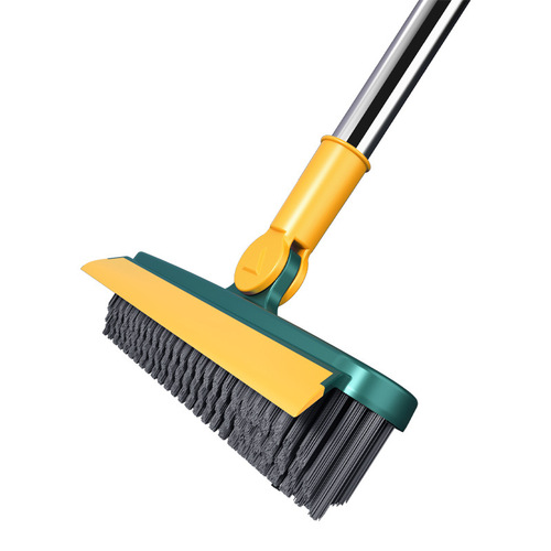 Bathroom floor scrubbing floor brush artifact bathroom floor gap brush tile long handle wall wash toilet cleaning