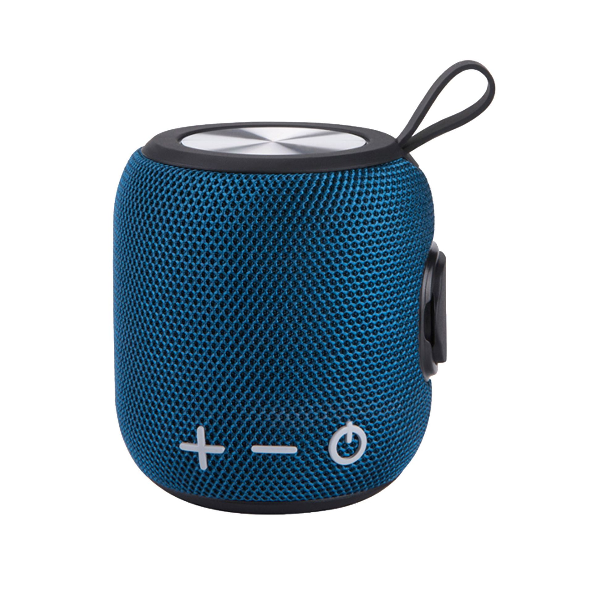 Altavoz Bluetooth para exteriores Amazon, pequeño, tipo cañón, graves potentes, portátil, de tela, impermeable, con ranura para tarjeta, inalámbrico.