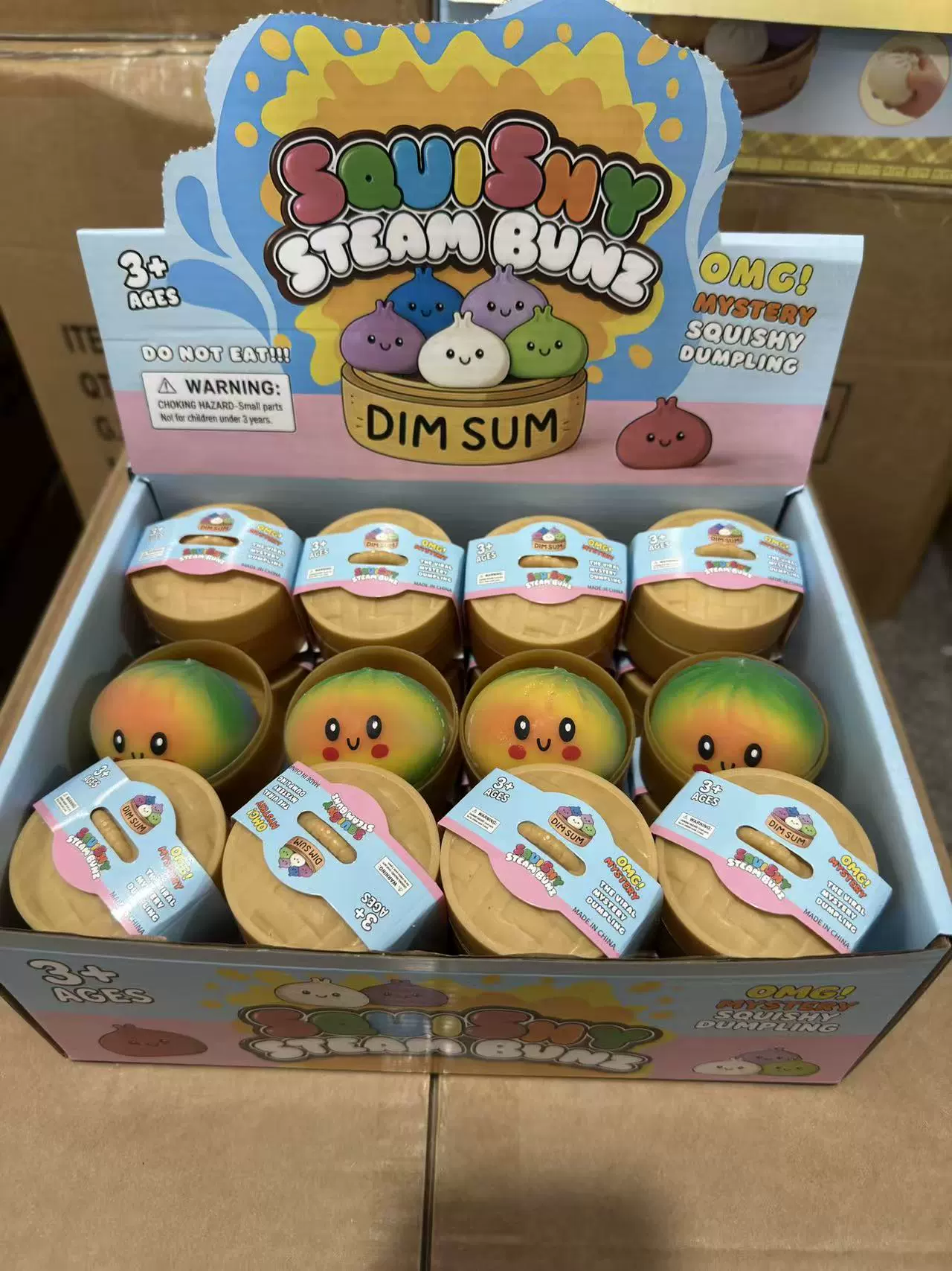 Realistic Squishy Toy (TPR) — Simulation Bun & Decompression Slime, Assorted 5–10 cm