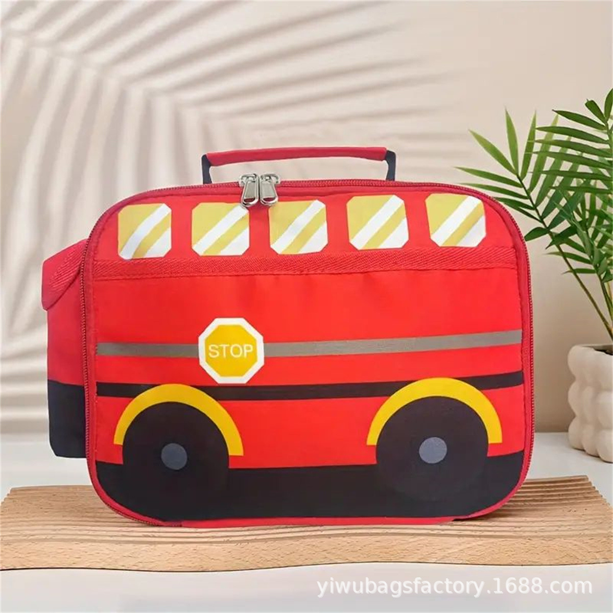 Nuevos productos transfronterizos bolsas para niños bolsas de dibujos animados bolsas para niños lindas bolsas de jardín de infantes bolsas de hielo aislante de mano