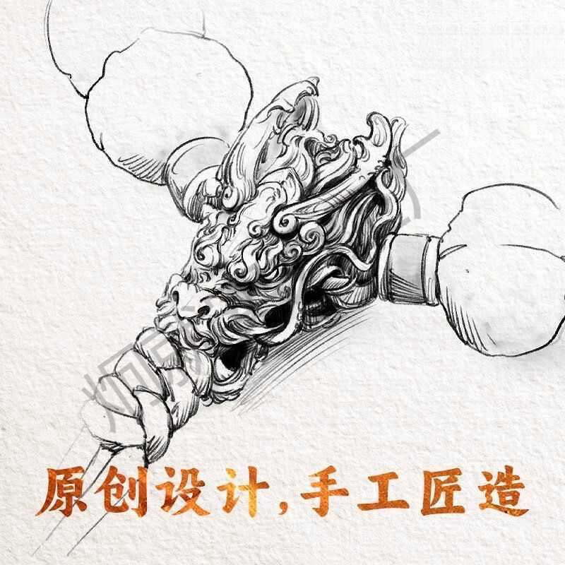 银龙三通隔珠金刚星月菩提银饰配件国潮文玩手串配饰散珠批发|undefined