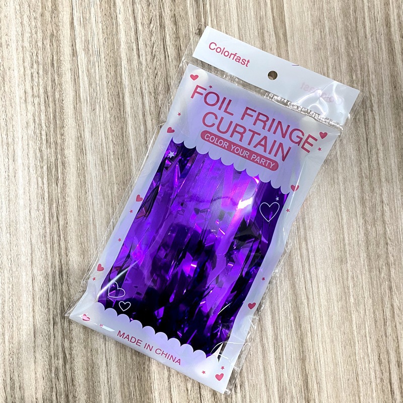 Cortina de lluvia con borlas para bodas, cumpleaños, cortinas para puertas, decoración de salas de boda, cortina de lluvia de 1*2 metros al por mayor para celebraciones de bodas.