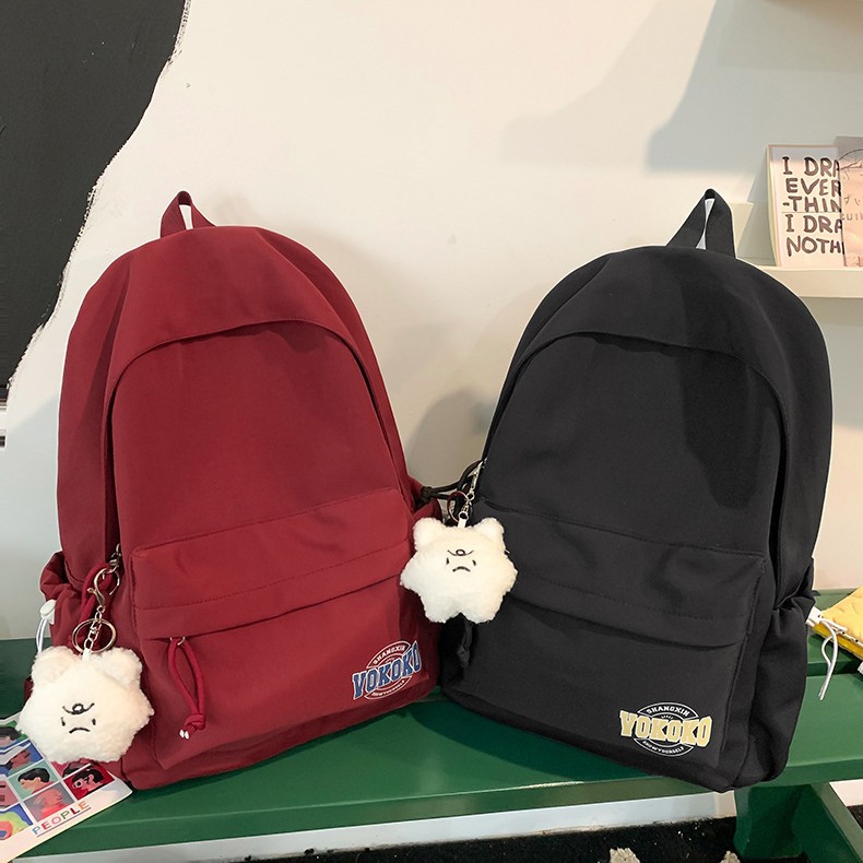 日系百搭大学生书包女高颜值轻便旅行小背包女生闺蜜迷你版双肩包