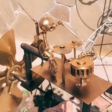 �羳�¿�Handmade Metal Drummer Windmill���ٹ����L܇