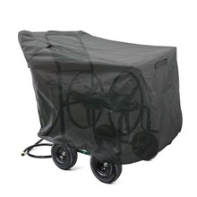 管卷盘推车罩花园软管卷轴车防尘罩户外防晒软管车罩软遮雨罩