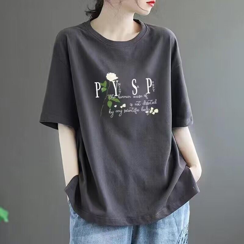 다크그레이 [PYSP 플라워] x 퓨어코튼